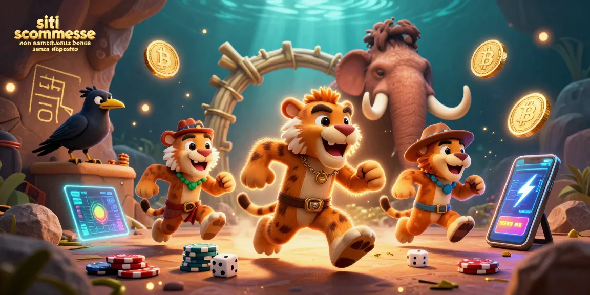 Scopri i migliori siti scommesse non AAMS bonus senza deposito con illustrazione 3D vivace e dettagliata.