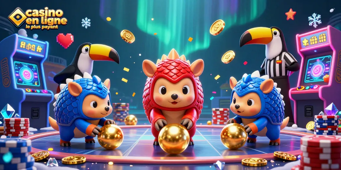 Visualisez le casino en ligne le plus payant, rivalité entre pangolins et machines à sous animées.