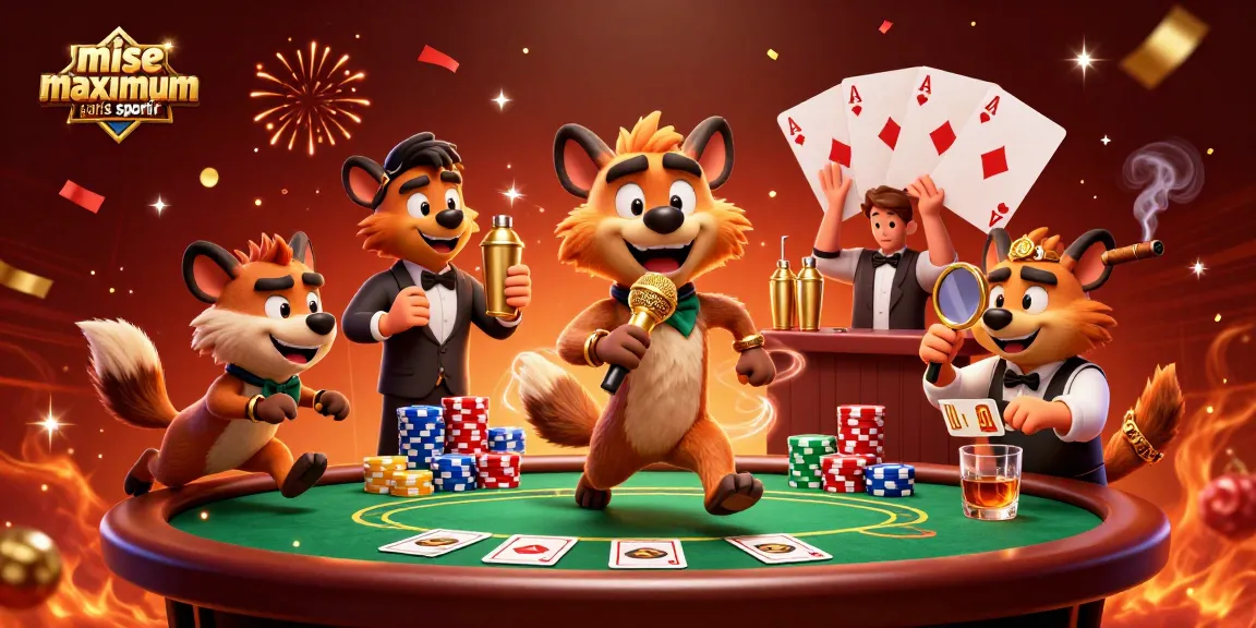 Pariez avec mise maximum paris sportif dans ce casino animé, plein de jeux et d'énergie.