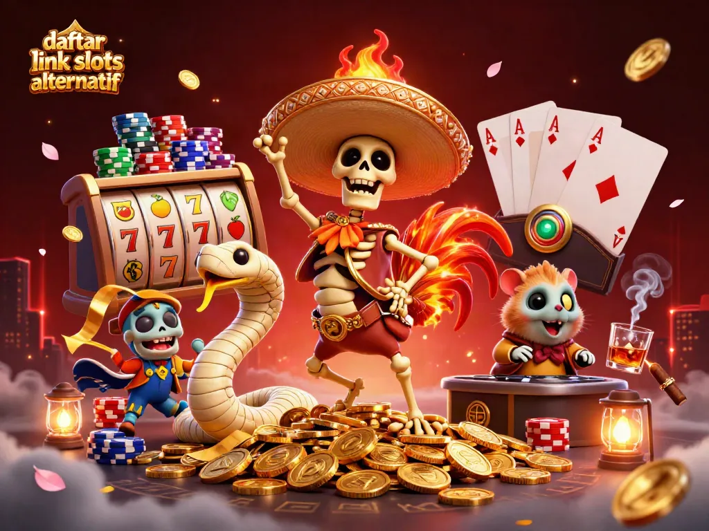 Slot alternatif teratas dalam taruhan kasino, dengan karakter unik dan elemen permainan yang menarik.