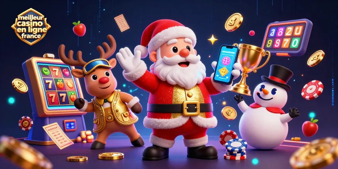 Jouez au meilleur casino en ligne France avec Santa et ses amis dans un univers dynamique de jackpots.