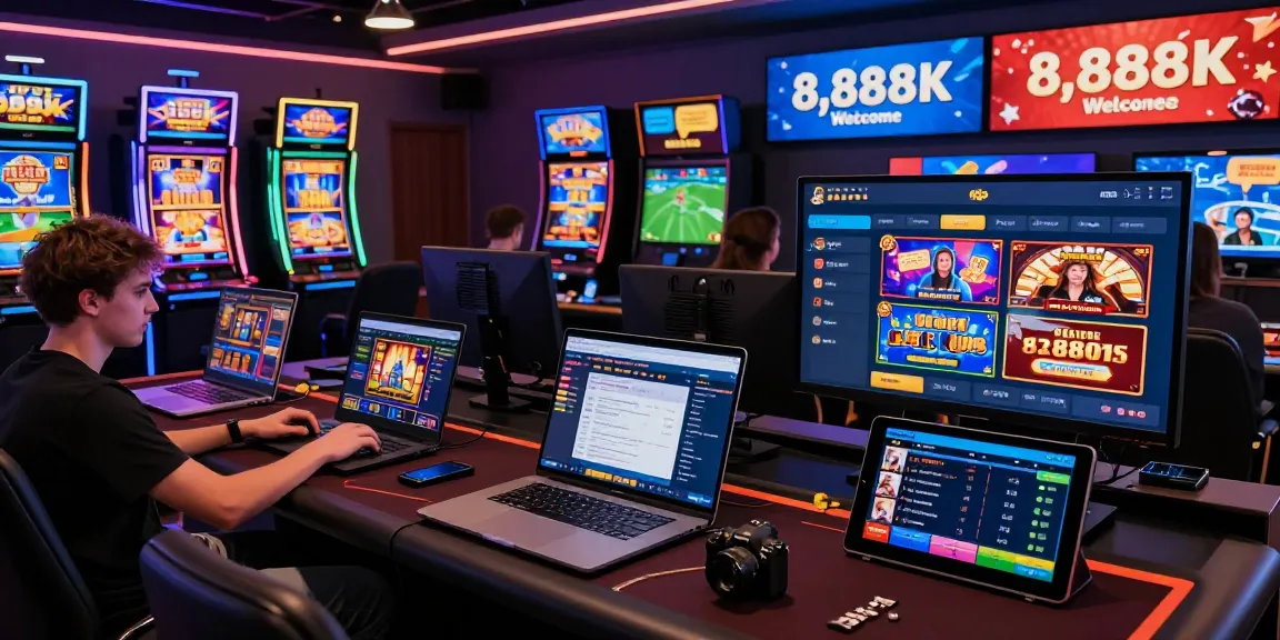 Engaging scene of users exploring https://xx88.se.net/ online gaming platform, featuring vibrant games, chat interactions, and enticing bonuses in a modern setup.