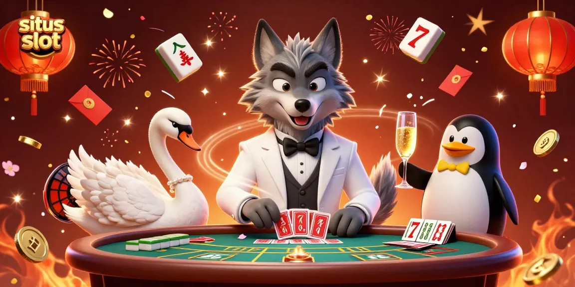 Play exciting games at situs slot with our charming characters at the baccarat table.