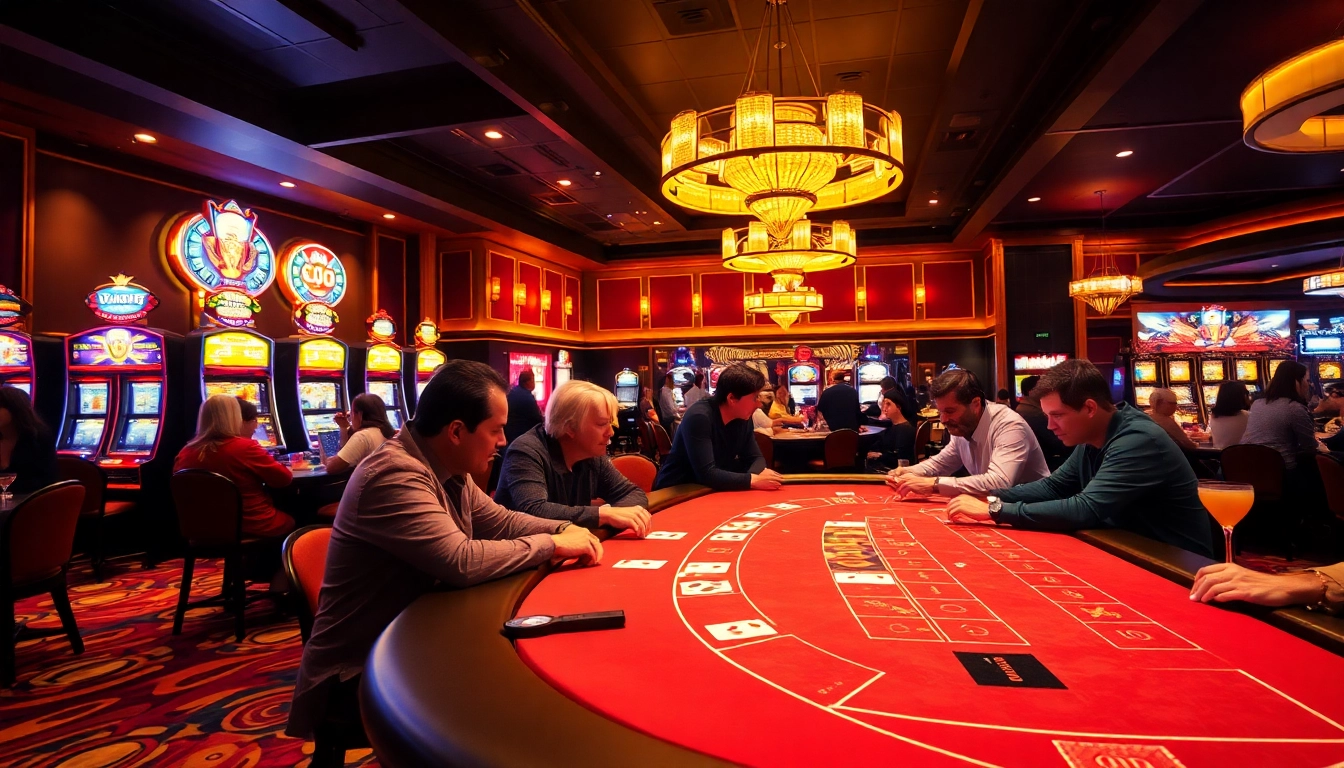 Experience the thrill of non gamstop Casino Uk with vibrant gaming scenes and lively atmosphere.