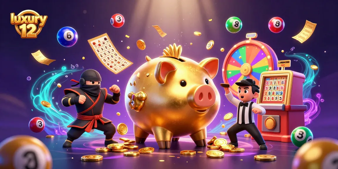 Play with luxury 12 in a vibrant casino scene featuring dynamic elements and engaging characters.