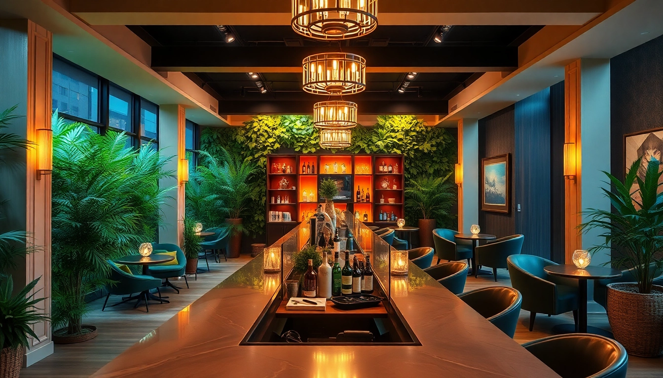 Relax at the Best Cannabis Club Lloret de Mar with a stylish atmosphere and vibrant greenery.