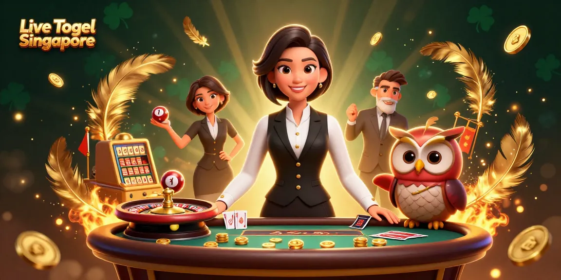 Engage with Live Togel Singapore through dynamic real-time lottery draws featuring joyous dealers.