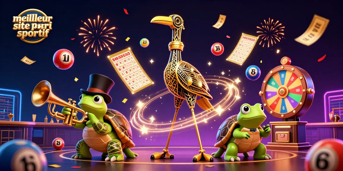 Vivez l'expérience du meilleur site de pari sportif avec des personnages animés et des éléments de loterie vibrants.