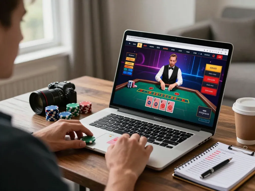 Player experiences immersive online blackjack gameplay at xo88, placing bets with excitement.