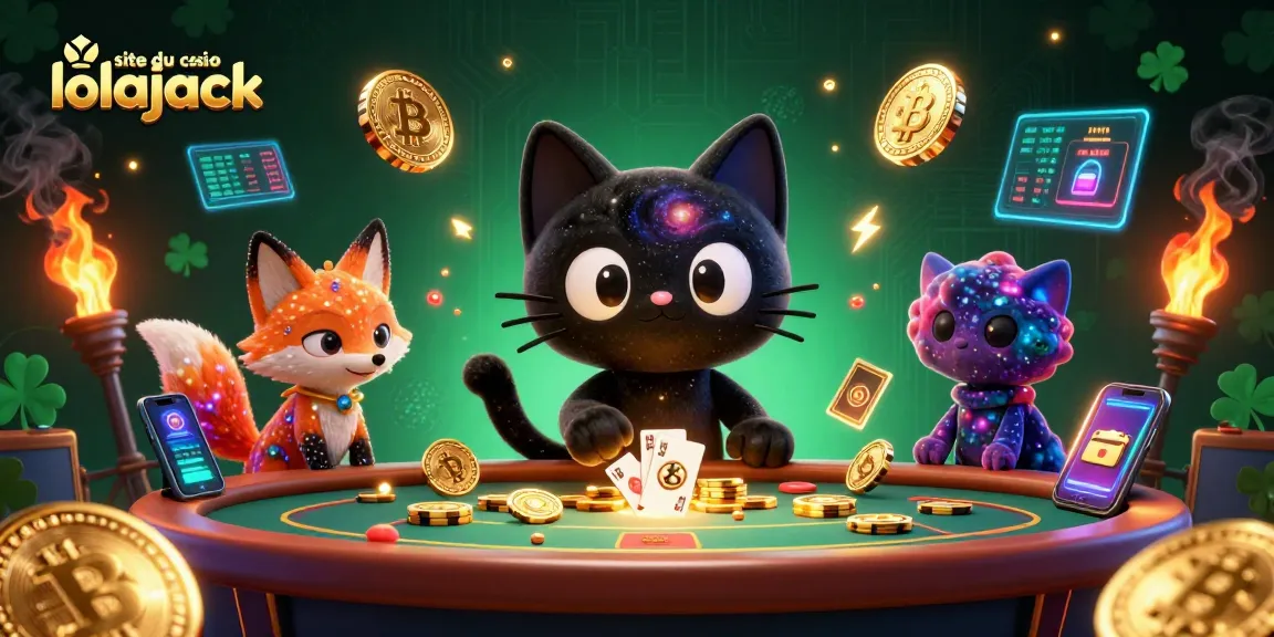 Engage with site du casino lolajack and spin to win with cosmic creatures at the table.