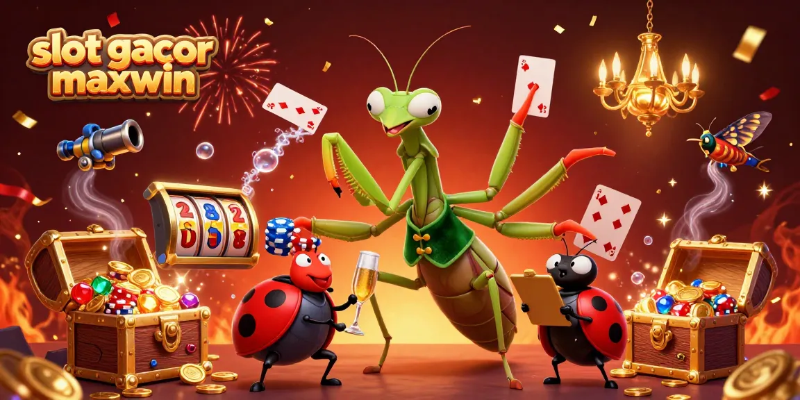 Engage in thrilling gameplay with slot gacor maxwin showcasing dynamic characters in a vibrant casino atmosphere.