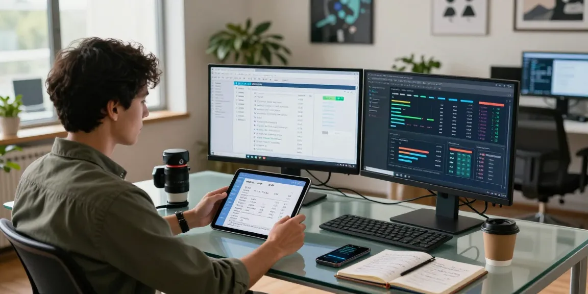 Detect fake receipt analysis in a modern office with AI technology and data visualizations.