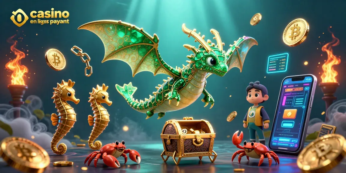 Découvrez le casino en ligne le plus payant avec des dragons marins et des pièces de crypto en action