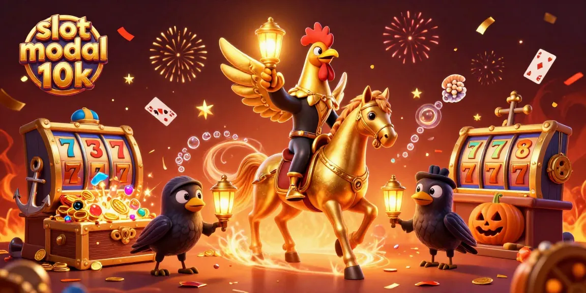 Experience the excitement of slot modal 10k with a dynamic casino adventure featuring a golden rooster.